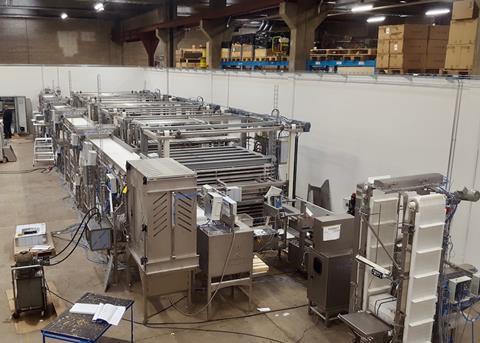 The automatic freezing line from will mean that the vessel will be able to freeze 100 tonnes of krill a day Photo: Carsoe