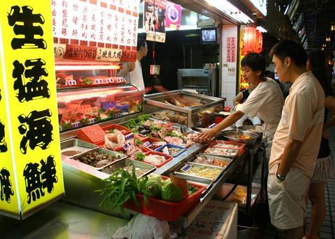 Seafood for sale in Taiwan