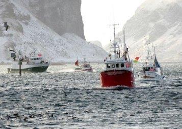 Cod fishers returning from a day at work near Røst. Credit: EFF/NSEC