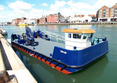 Twin JCB engines have been chosen to power the MV Triploid