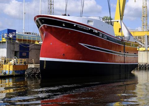 Trawler launch for Scottish skipper