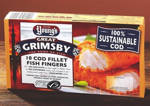 Consumer spend on sustainable seafood has increased in the UK and the Netherlands. © Young’s