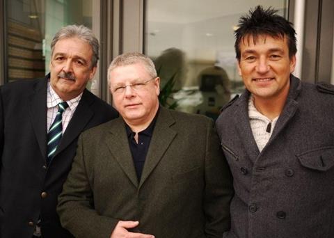 From left to right: TFA Director Peter Davey; PPS Director Iain McArthur and TFA's Steve Moore