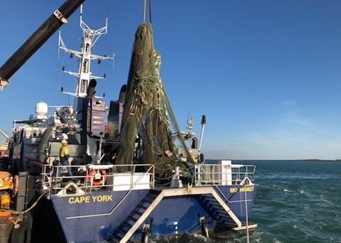 The Australian Fisheries Management Authority and Maritime Border Command are ridding the ocean of ghost gear and abandoned FADs Photo: AFMA