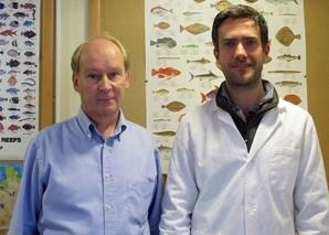 Founders of Xelect, Professor Ian Johnston and Thomas Ashton. Photo: Ian Johnston