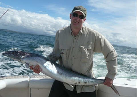 James Findlay enjoying some time out of the office
