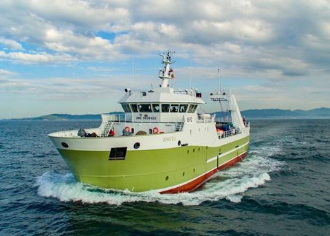 Kinarca equips Namibian trawler