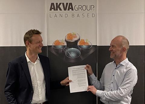 Middle East land-based salmon venture