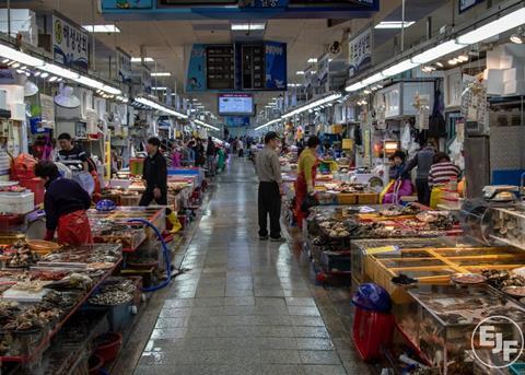 Seafood fraud is common in South Korea, according to the results of a DNA study by EJF Photo: EJF