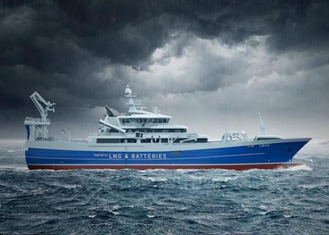 LNG-powered trailblazer