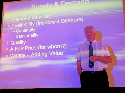 Jerry Percy believes more local marketing and growing transparency in the buy and supply chain can boost "one-day" fishing boat incomes. (Image: TW: EEC Photos)