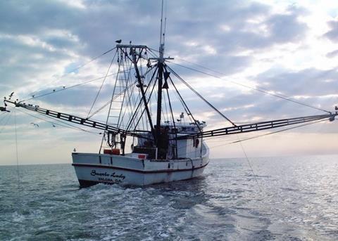 Shrimp vessel fishes off Florida. Credit: NOAA