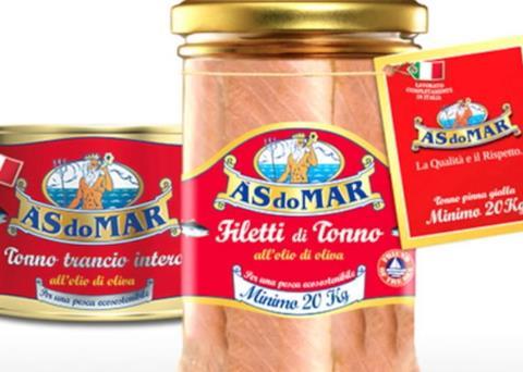 Generale Conserve's tuna brand, Asdomar, has been awarded Friend of the Sea certification Photo: Generale Conserve