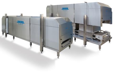 CES’ new Blizzard-LT linear freezing tunnel.