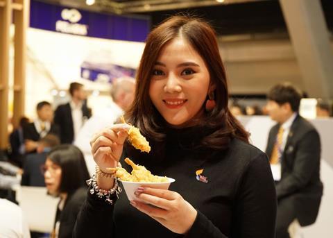 Calysta and Thai Union have produced a shrimp feed made using fermented natural gas Photo: Thai Union