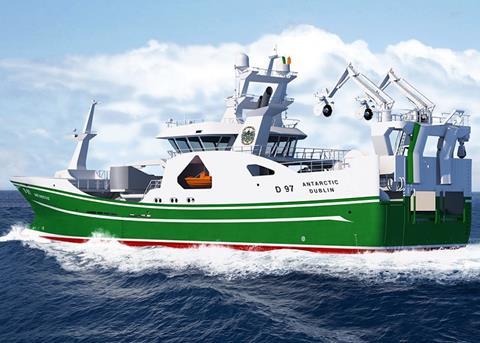Karstensens Shipyard is to build a new pelagic trawler for Antarctic Fishing Company Photo: Karstensens