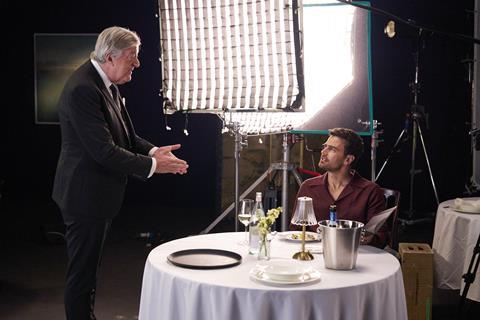 The Bottom Line, Theo James and Stephen Fry