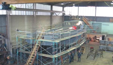 Ocean Fisheries will take delivery of Stark’s new steel trawler in the second quarter of next year.