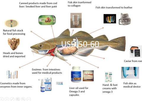 Products that can be made from cod
