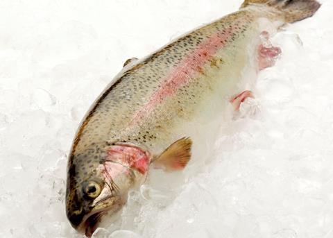 Land based farmed British trout has received a ‘green’ endorsement from the MCS