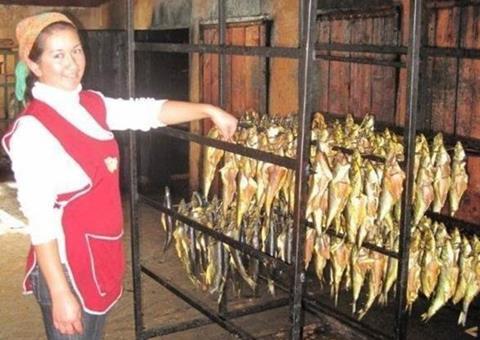 Women are often barred from some seafood related jobs, such as going to sea on-board fishing vessels Photo: FAO Aquaculture photo library/FAO SEC