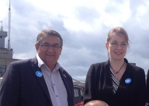 Christian Allard and Eilidh Whiteford