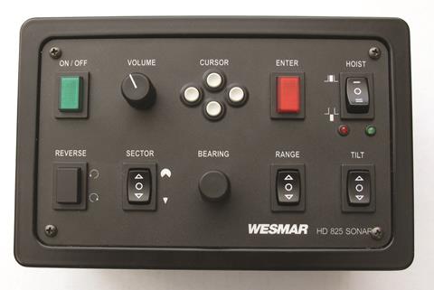 Wesmar’s HD825 digital system updates its HD800 and SS395 sonars.