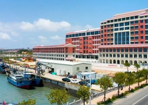 The Pingtan International Marine Industry and Logistics Park will open later this year Photo: Pingtan Marine Enterprise