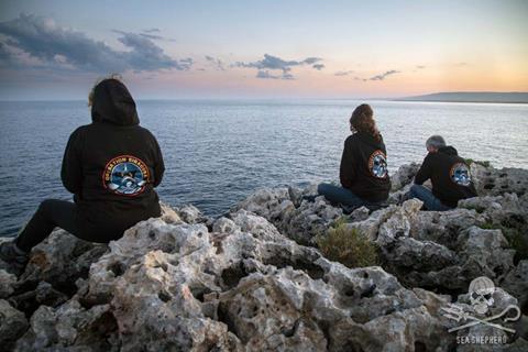 Operation Siracusa volunteers are watching over the Plemmirio Marine Reserve Photo: Marianna Baldo