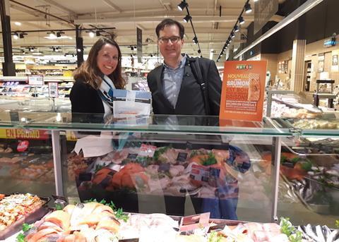 Salmon novelty in France