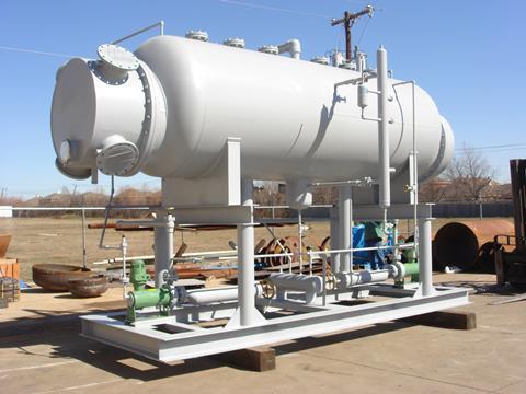 Ammonia Spray Evaporator delivered to Silver Bay Seafood last year