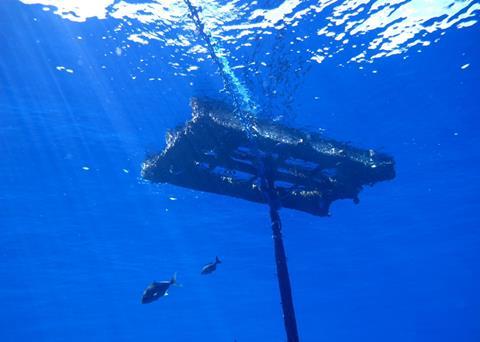 The use of dFADS is threatening the sustainability of tuna fisheries Photo: ISSF