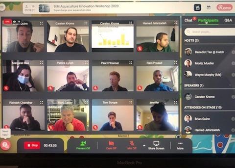 Participants of this year’s BIM aquaculture workshop Photo: BIM