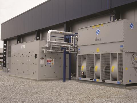 The Glacier refrigeration plant