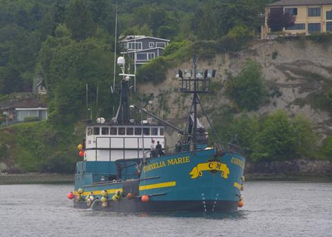 The ‘Cornelia Marie' has just undergone a refurb courtesy of its new owners Photo: Alan Haig-Brown