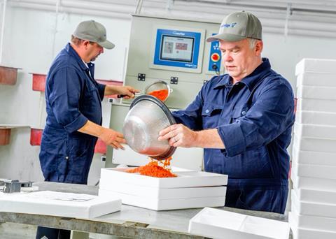 Troutlodge supplies eyed Rainbow Trout eggs Photo: Troutlodge