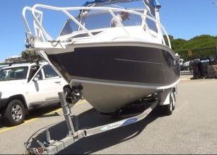 This vessel was seized from Ocean Reef marina under Operation Bagana