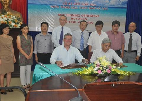 The ASC and D-Fish are joining forces to promote responsible aquaculture in Vietnam