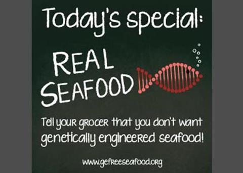 The Campaign for Genetically Engineered (GE)-Free Seafood, led by Friends of the Earth, is asking retailers to join its  Pledge for GE-Free Seafood
