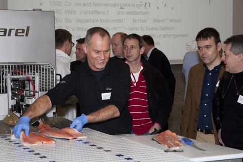 The Salmon Showhow is a great way to see  Marel’s  latest equipment for salmon processing