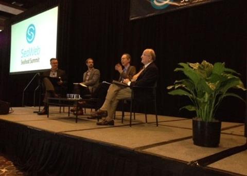 GAA executive director Wally Stevens (pictured at far right) made the announcement on Day 1 of the SeaWeb Seafood Summit in New Orleans, Louisiana, USA