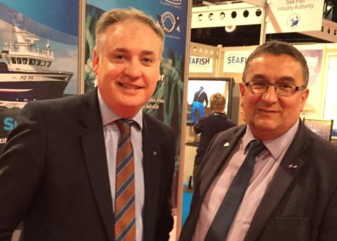 Christian Allard MSP and Richard Lochhead MSP, Cabinet Secretary for Rural Affairs, Food, and Environment