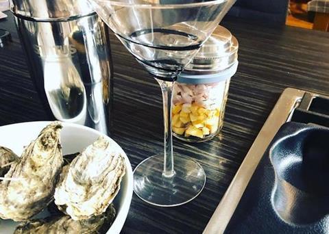 Seafood from Scotland hosted an oysters and cocktail evening Photo: Seafood from Scotland