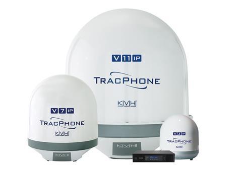 TracPhone® satellite communications antenna system