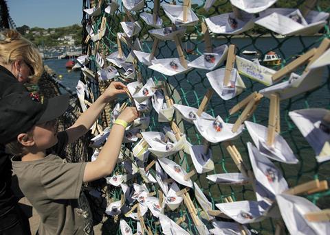 The public have shown their support for low impact fishing. Photo: Markel Redondo/Greenpeace