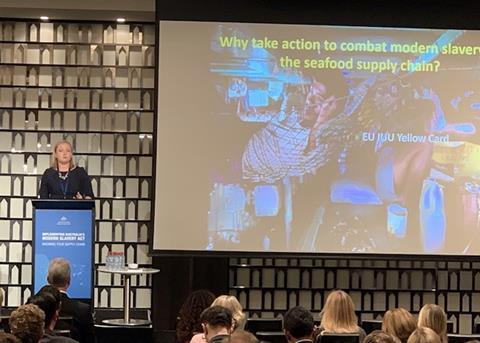 Thai Union’s global director of corporate affairs and sustainability, Dr Darian McBain Photo: Thai Union