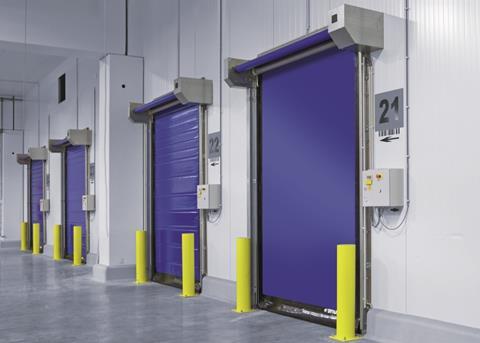 Entrematic supplies High Performance Doors to the food processing and cold storage industry