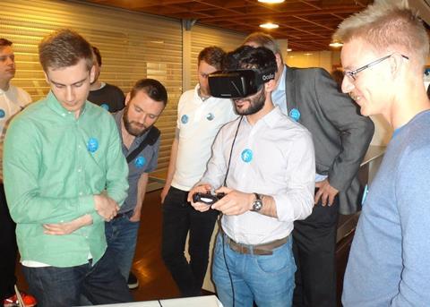 The plan is to use the simulator as a tool to promote the Norwegian fish farming industry Photo: Ekaterina Prasolova-Førland/NTNU