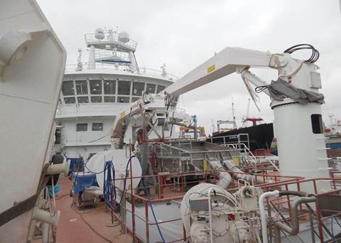 Venus NS at the shipyard. Credit: HB Grandi/Thórarinn Sigurbjörnsson