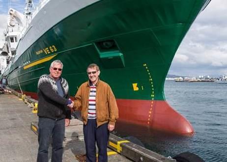 Guðlaugur Jónsson and Helgi Geir Vilhjálmsson. Photo/HB Grandi: Kristján Maack.